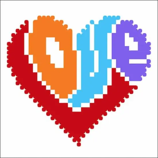 Diamond Dotz&reg; LOVE Diamond Painting Artwork Kit with Frame {3}