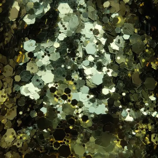 Glitzy Mix Specialty Polyester Glitter by Recollections&trade;Gold {3}