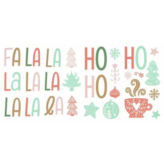 Fa La La La La Peel And Stick Wall Decals {1}