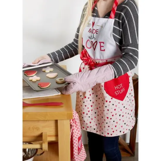 DII&reg; Made With Love Print Skirt Apron {5}