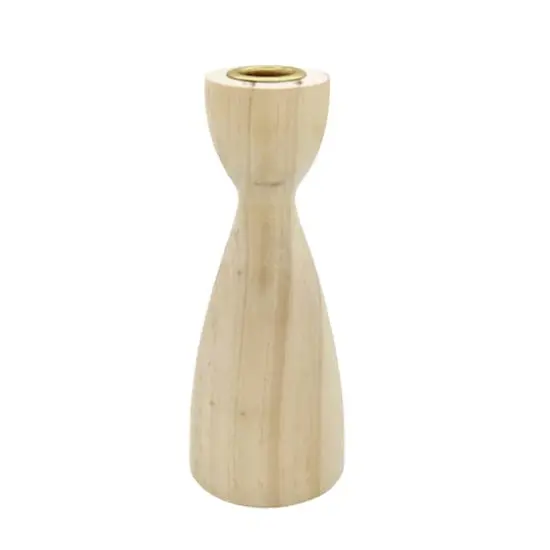 Wood Hourglass Taper Candle Holder by Ashland&reg; {1}