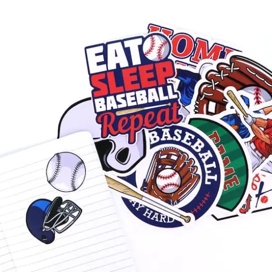 Baseball Vinyl Die Cut Stickers by Recollections&trade; {3}