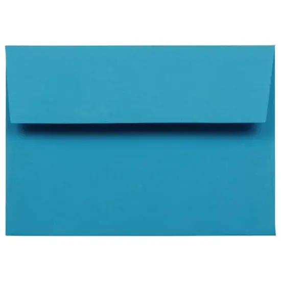 JAM Paper 3.5" x 5" A1 Colored Invitation Envelopes, 50ct. Blue {1}