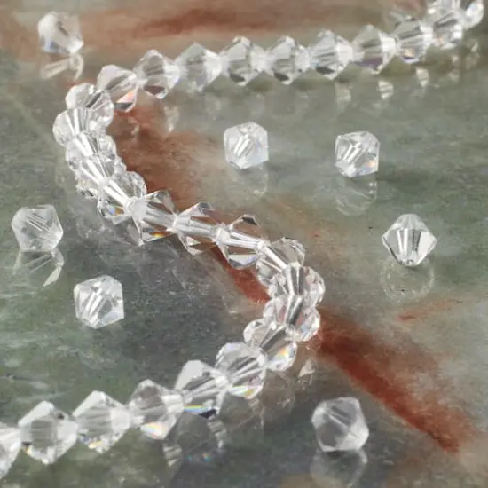 Preciosa Glass Crystal Bicone Beads, 6mm by Bead Landing&trade; {3}