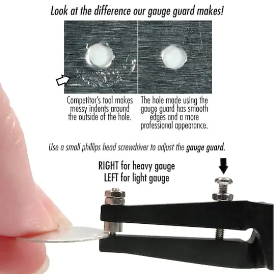 The Beadsmith&reg; 1.5mm Metal Hole Punch For 1.3mm Rivets {8}