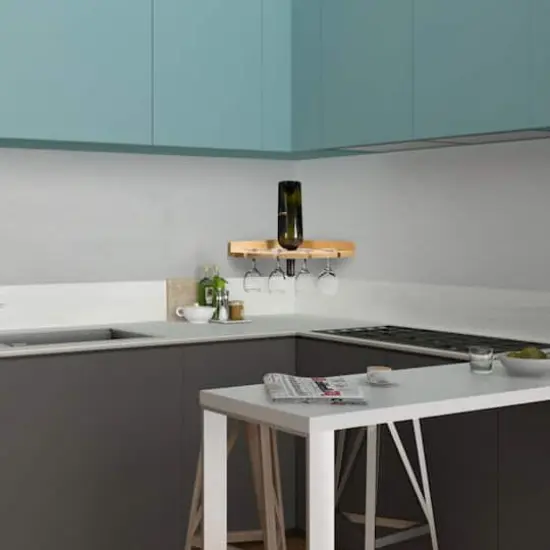 Wood Wall Mounted Wine Rack Holder {5}