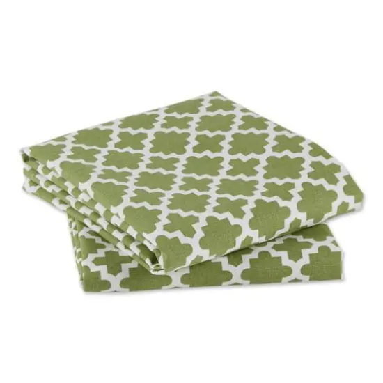 DII&reg; Lattice Dishtowels, 2ct. Antique Green {4}