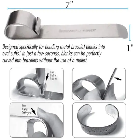 The Beadsmith&reg; EZ-Bender&trade; Cuff Bracelet Tool {6}