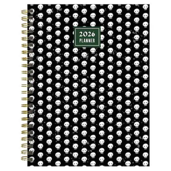 2026 Skulls & Spells Medium Weekly Monthly Planner {1}