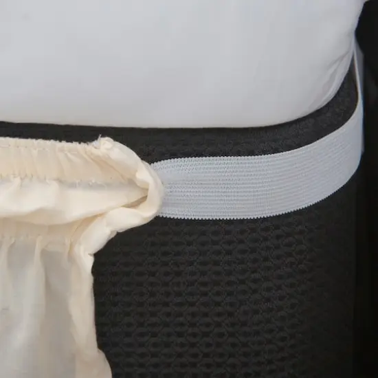 Home Details King/Queen Wraparound Bed Ruffle Beige {7}