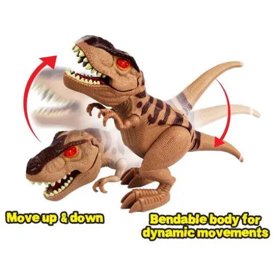 Red Box Toy Light & Sounds 13" Pre-Historic Times: Multi-Action T-REX {4}