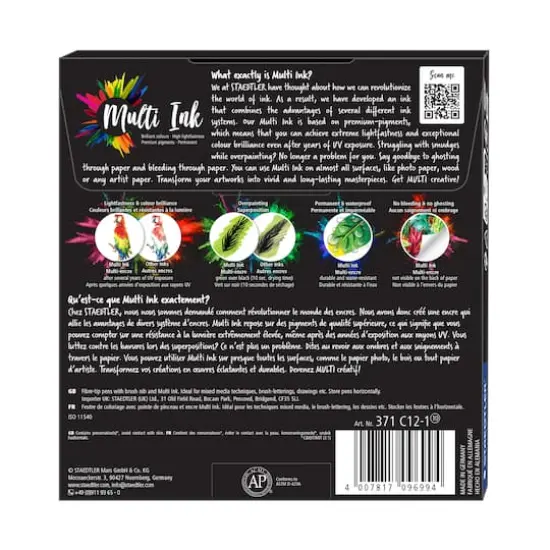 STAEDTLER&reg; Pigments Arts Basic Brush Pen Set {7}