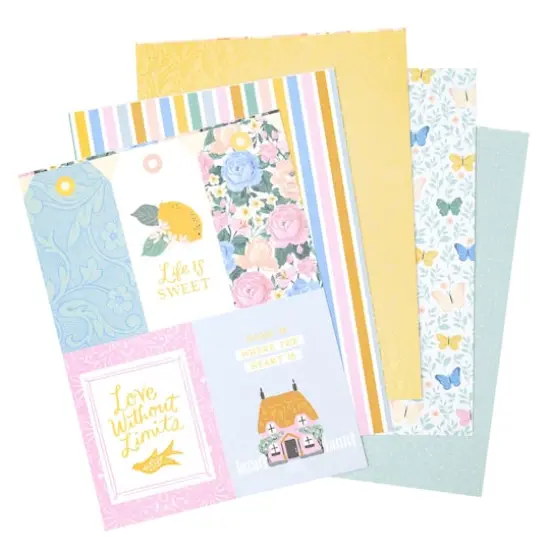 American Crafts Maggie Holmes Parasol Single-Sided Paper Pad, 6" x 8" {3}