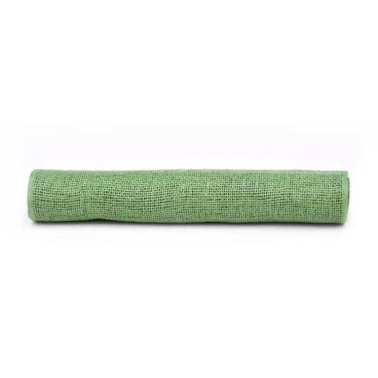 21" x 5yd. Green Poly Burlap Mesh by Celebrate It&trade; {4}