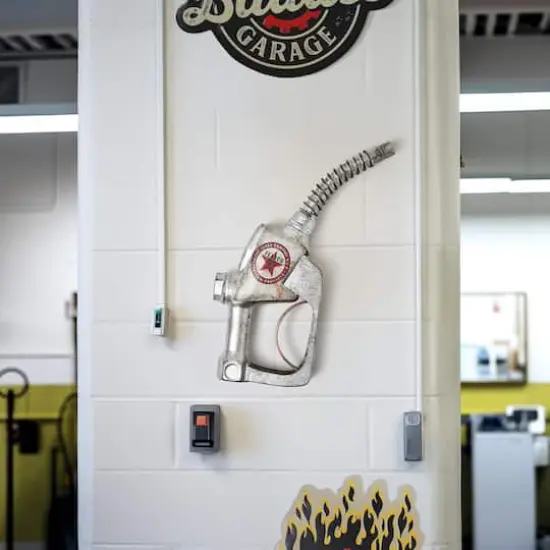 American Art Decor Texaco Metal Gas Nozzle Wall Decor 5.75" x 14.5" Sign {3}