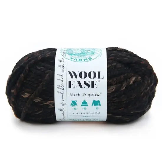 Lion Brand&reg; Wool-Ease&reg; Thick & Quick&reg; Variegated Yarn Almond {1}