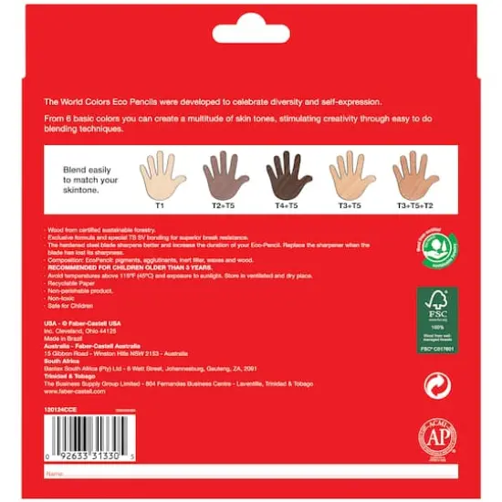 Faber-Castell 27 Color World Colors EcoPencils {7}