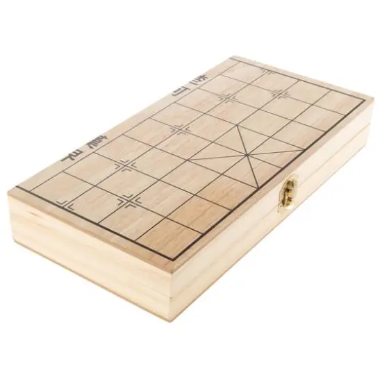 Toy Time Wooden Chinese Chess Board Game {7}