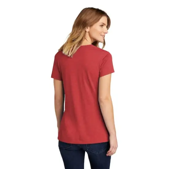 Next Level Tri-Blend Women's T-Shirt Vintage Red {6}