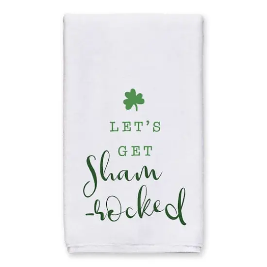 Lets Get Shamrocked Tea Towel Set of 2 {3}