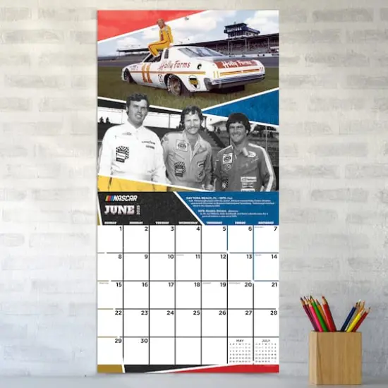 TF Publishing 2025 Nascar Heritage Wall Calendar {4}