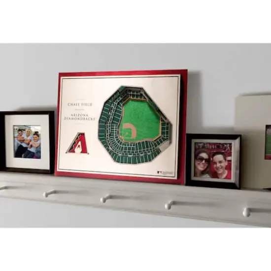 MLB Team 5-Layer StadiumView Wall Art Arizona Diamondbacks {4}