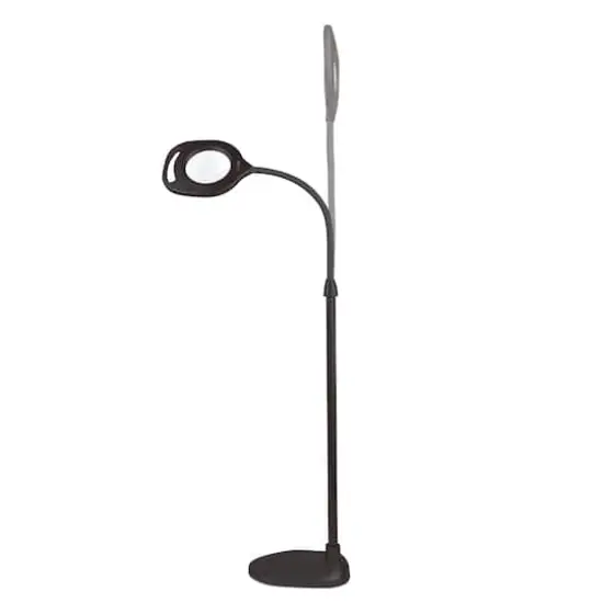 OttLite 2-in-1 LED Magnifier Floor and Table Light {7}
