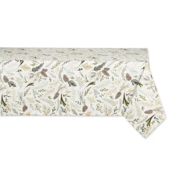 Sparkle Sprigs Printed Tablecloth, 60" x 84" {1}
