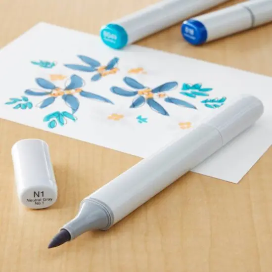 Copic&reg; Sketch Marker, Neutral Grays N1 Neutral Gray {3}