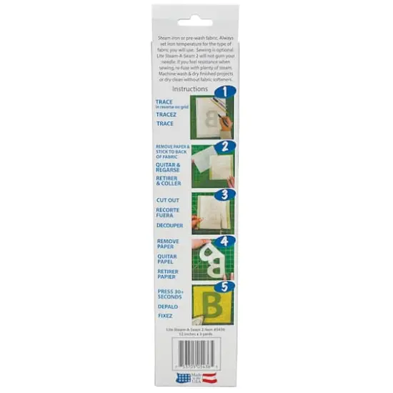 Warm Company&reg; Lite Steam-A-Seam 2&reg; Fusible Web, 12" x 3yd. {4}