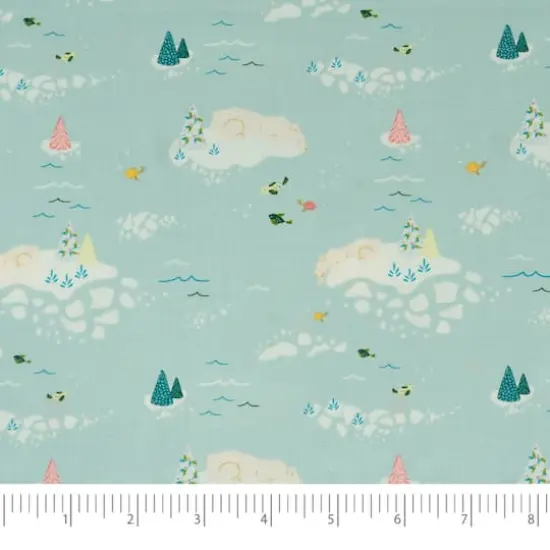 SINGER Christmas Santa's Village 5 Piece Fat Quarter Bundle {5}