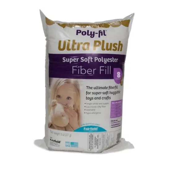 Poly-Fil Supreme&reg; 8oz. Ultra Plush Fiber Fill {1}
