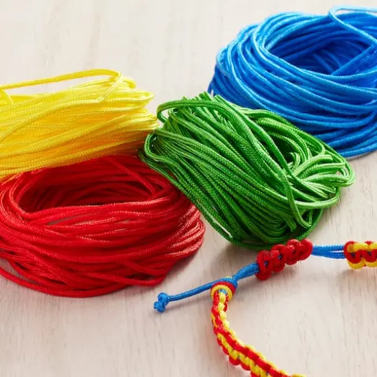 Darice&reg; Nylon Cord, Primary Colors {3}