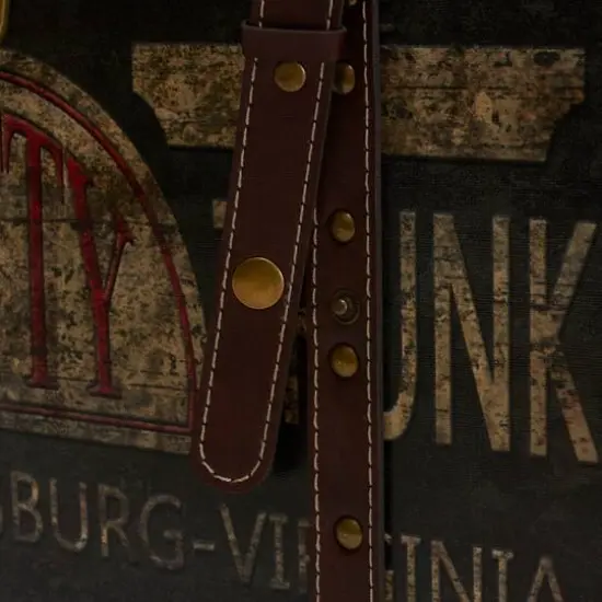 Household Essentials Vintage Decorative Trunk {7}