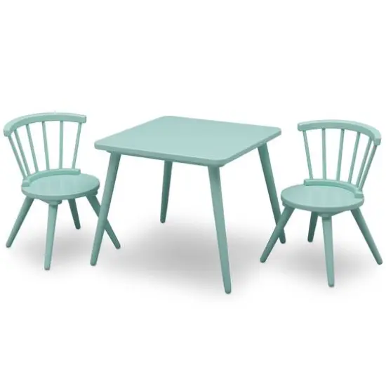 Delta Children Windsor Table & 2 Chairs Set Aqua {1}