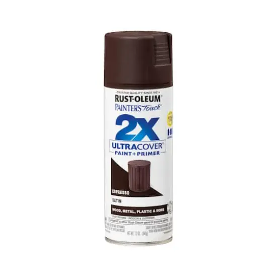 Painter's Touch&reg; 2X Ultra Cover&reg; Satin Spray Paint Espresso {1}
