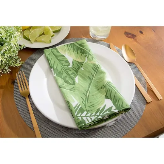 DII&reg; Banana Leaf Print Napkin, 6ct. {7}