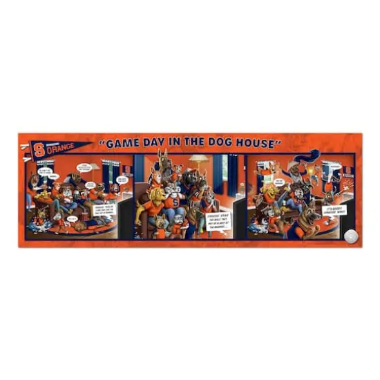 College Game Day in the Dog House 1,000 Piece Puzzle Syracuse Orange {5}
