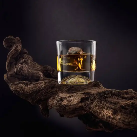 JoyJolt&reg; 10oz. Swish Crystal Basketball Double Old Fashioned Tumblers, 4ct. {8}