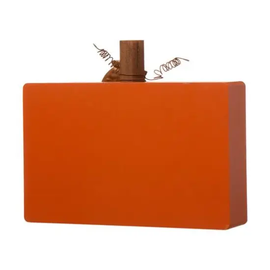 GlitzHome&reg; Fall Wooden Pumpkin Tabletop Sign Set {5}