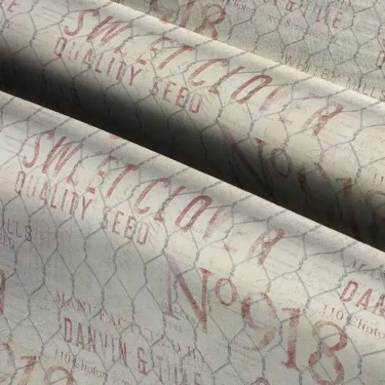 Susan Winget Farmhouse Rooster Chicken Wire Cotton Fabric {4}