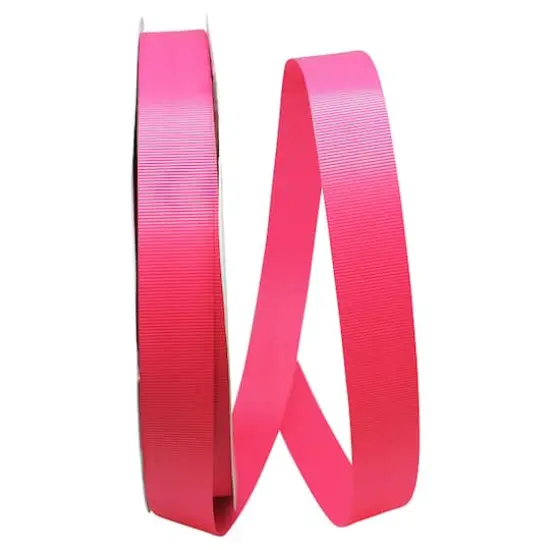 Reliant 7/8" x 100yd. Grosgrain Allure Ribbon Shocking Pink {1}