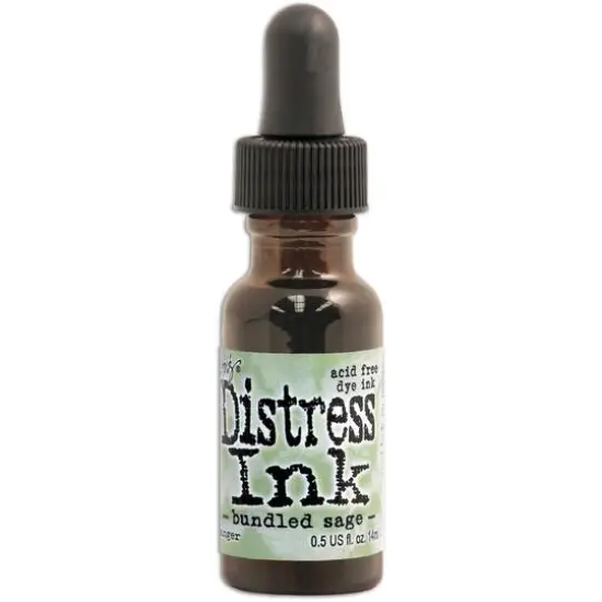 Tim Holtz Distress&reg; Ink Pad Reinker Bundled Sage {1}