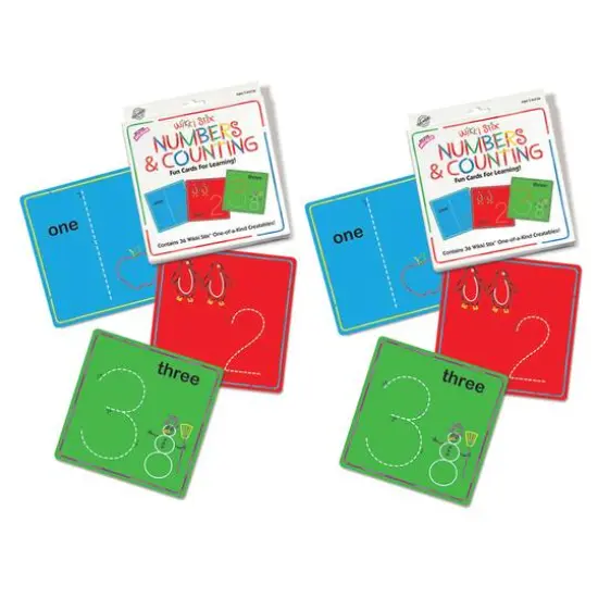 Wikki Stix&reg; Numbers & Counting Cards Set, 2ct. {1}