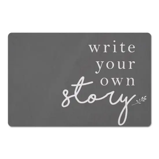 Write Your Own Story 18" x 27" Floor Mat {1}
