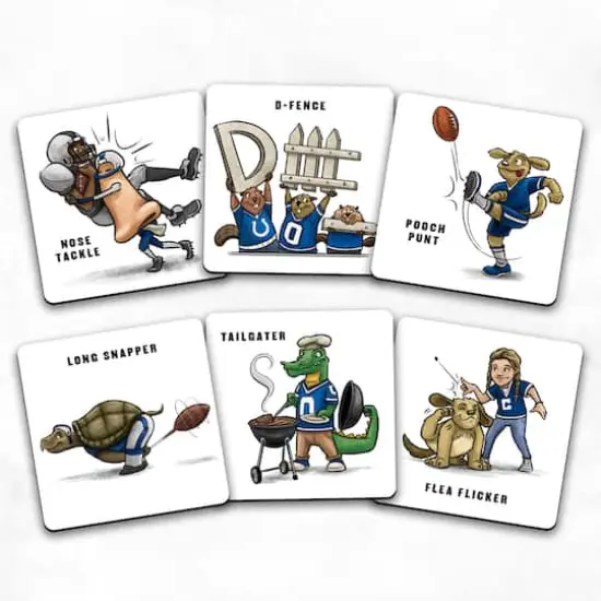 NFL Memory Match Game Indianapolis Colts {5}