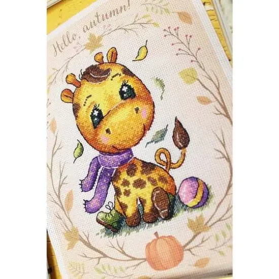 MP Studia Giraffe Cross Stitch Kit {3}