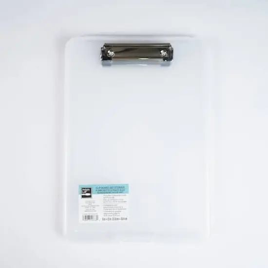 9" x 12" Clip Board Art Storage by Artist's Loft&trade; Clear {3}