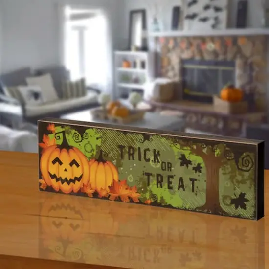 14" Halloween table Sign {3}