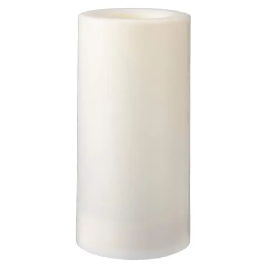 White 3" x 6" LED Outdoor Pillar Candle By Ashland&reg; {4}